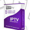 abonnement officiel IPTV SUBTV pour 3 appareils en même temps.
